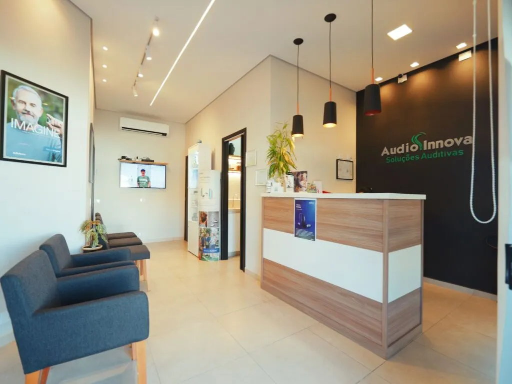 Recepção da Audio Innova em Atibaia